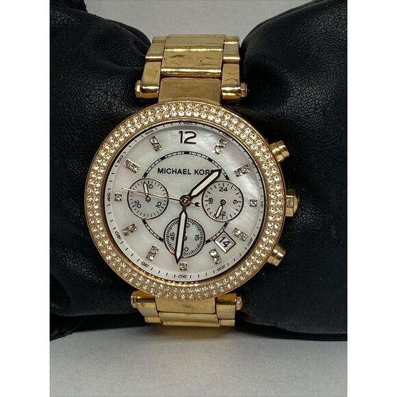 Michael Kors Parker MK5491 Women Stainless Steel Analog Dial Quartz Watch JK299 main image 7